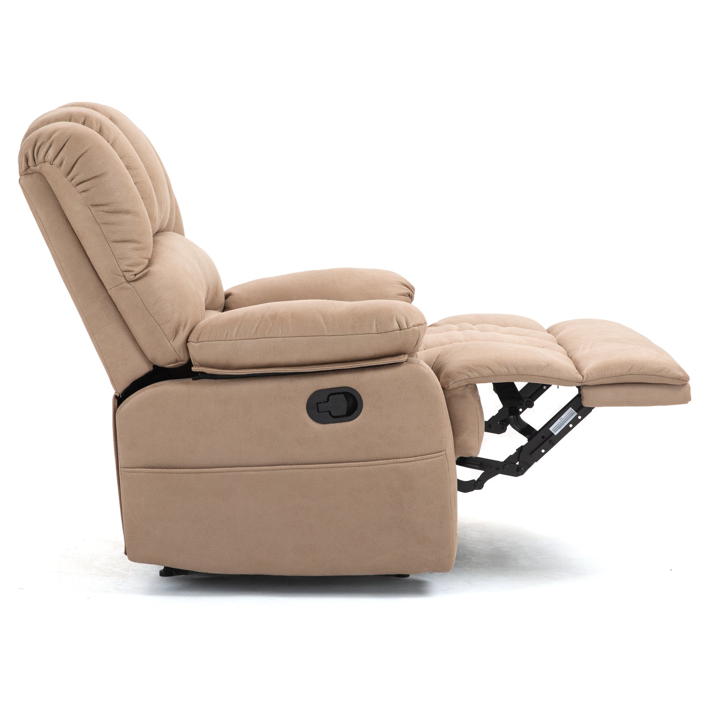 Thomson Large Fabric Recliner Chair - Yellow