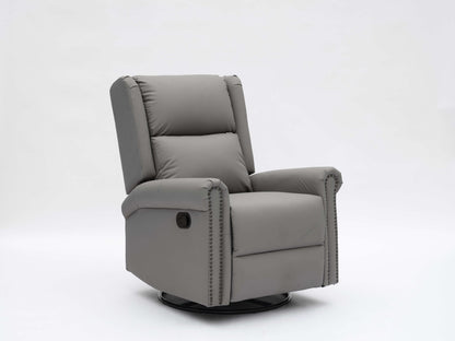 Daniela 360 Swivel Manual Recliner - Gray