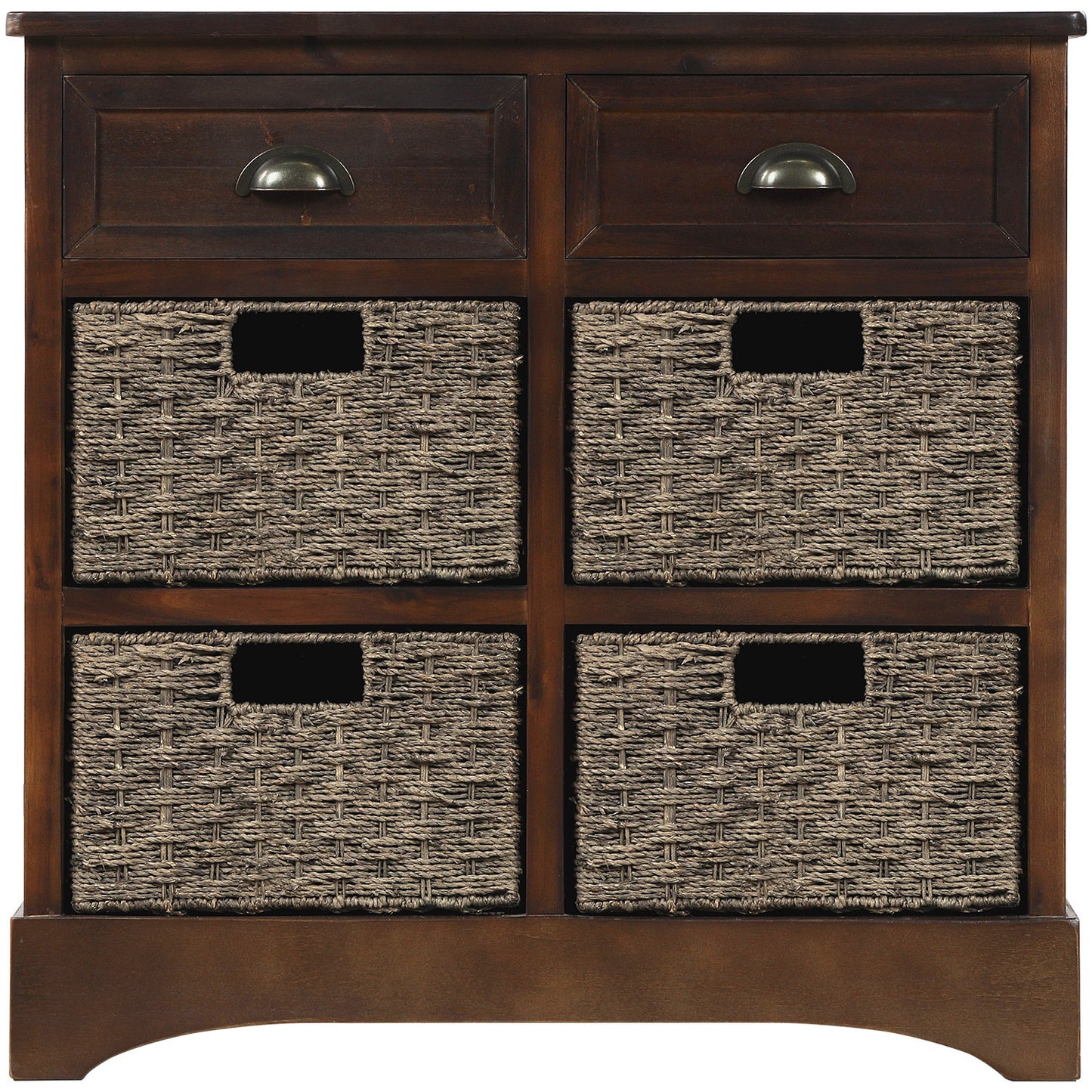 Trex Rustic Storage Cabinet - Espresso