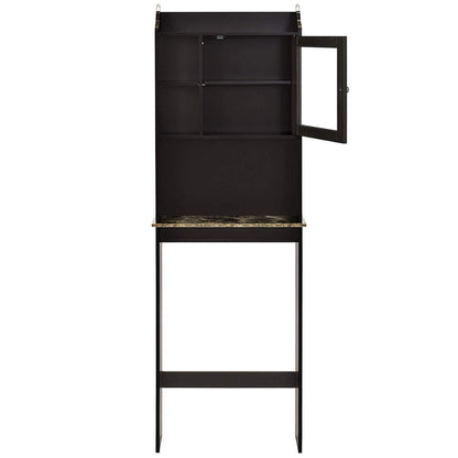 Hana Over The Toile Organization Wood Storage Cabinet - Espresso