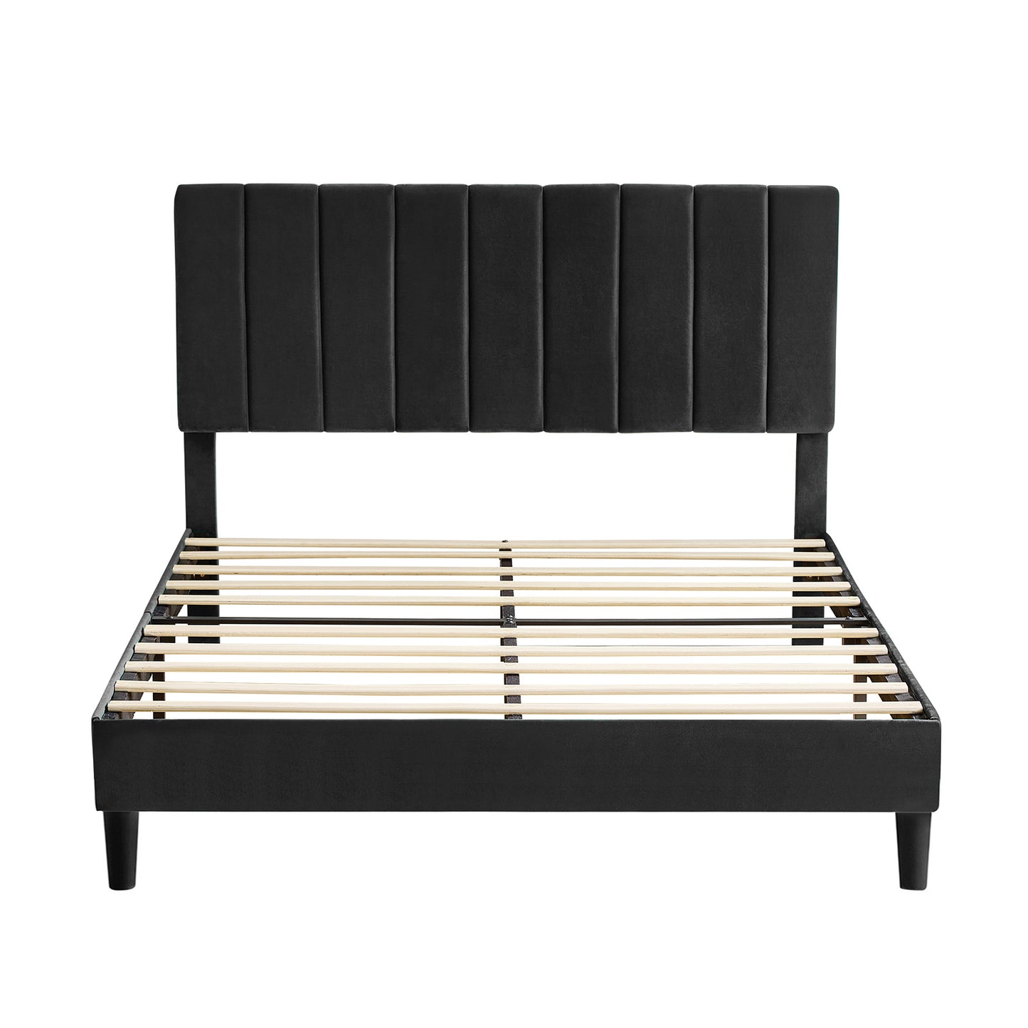 Jay Full Size Platform Bed Frame - Black