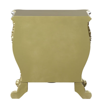 Cabriole Nightstand - Gold