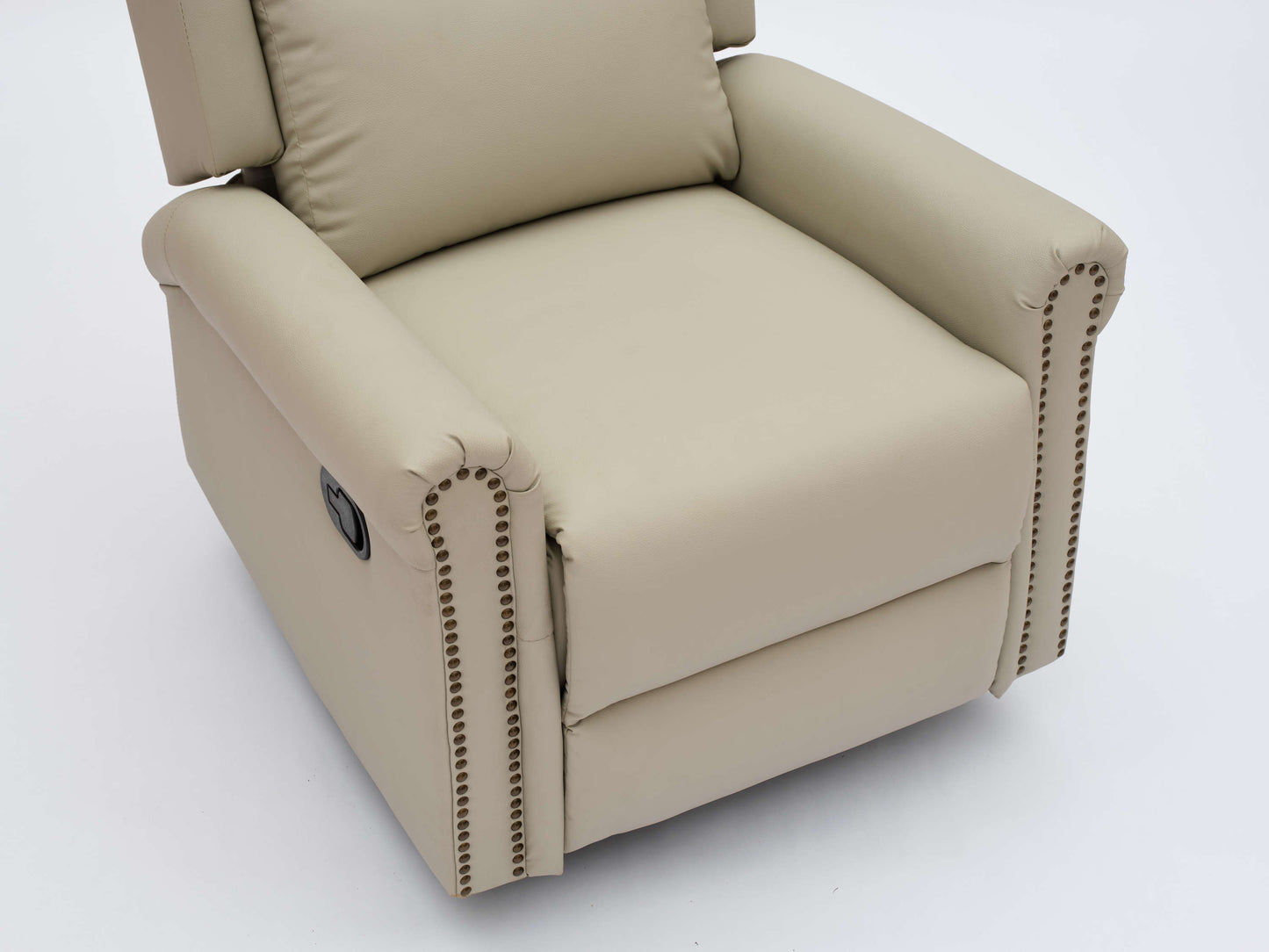 Daniela 360 Swivel Manual Recliner - Beige