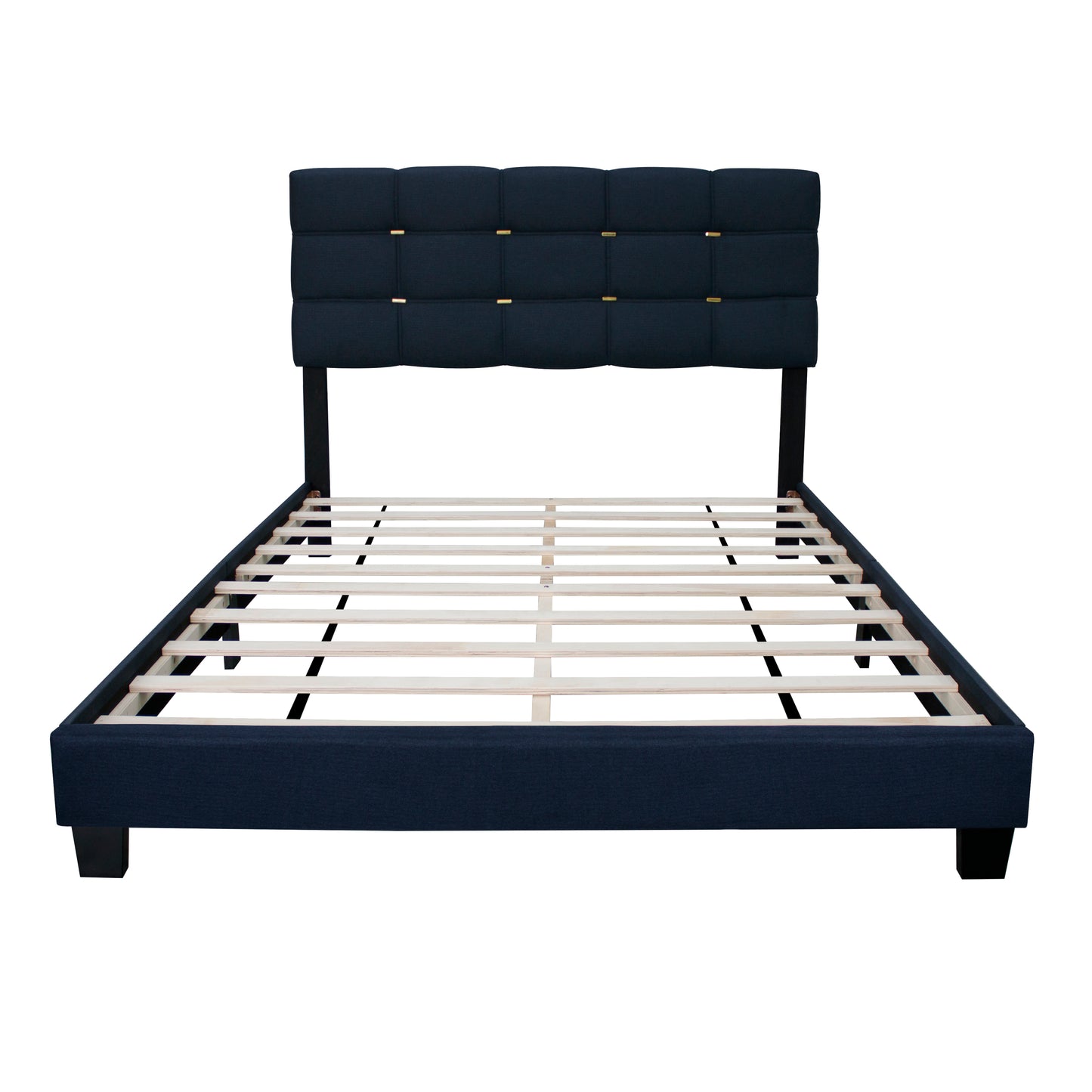 Javie Queen Size Platform Bed - Black