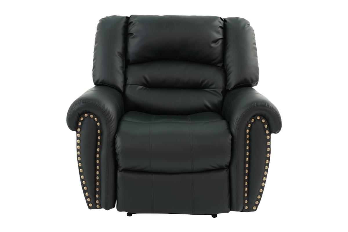 Franklin Manual Motion Recliner Chair - Black