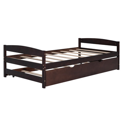 Array Twin Size Daybed with Twin Size Trundle - Espresso