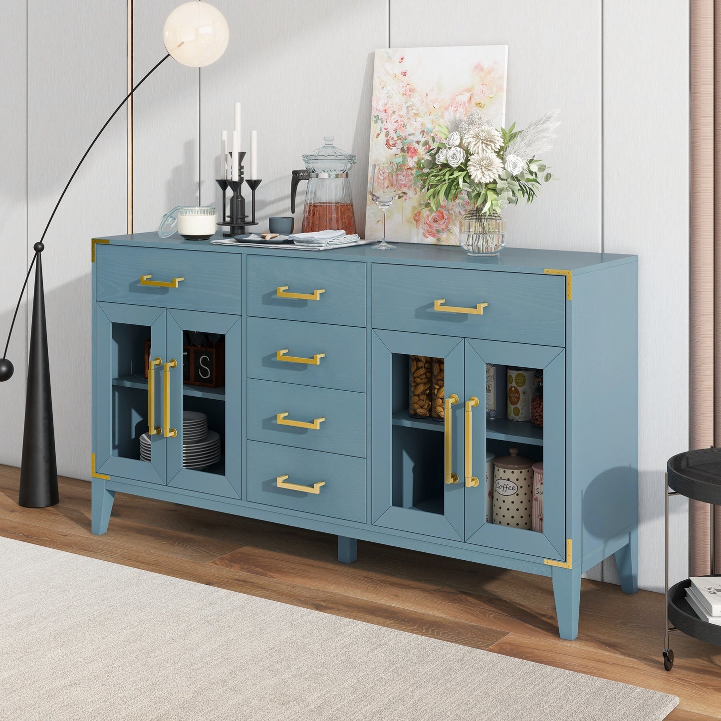 Koch Sideboard Buffet - Blue