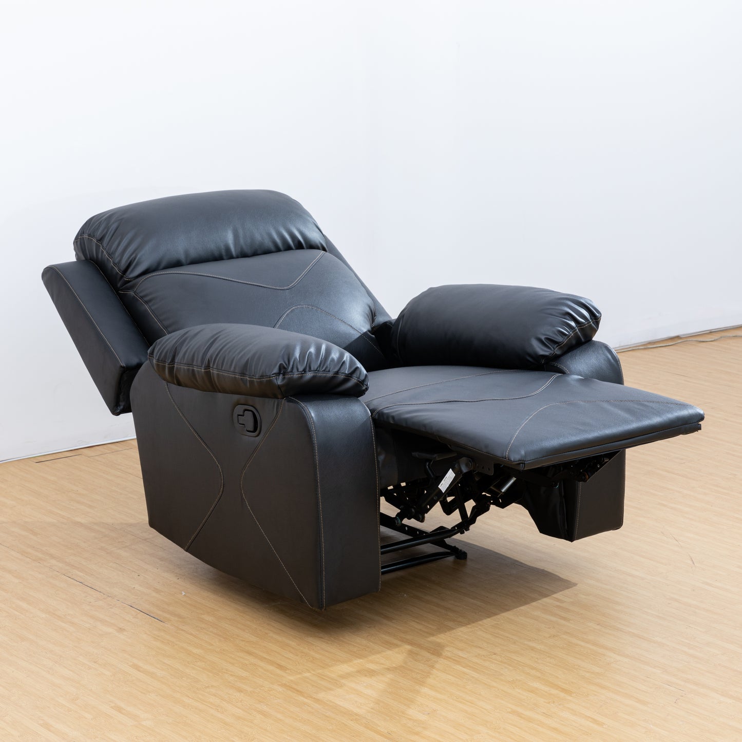 Watson Air Leather Reclining - Black