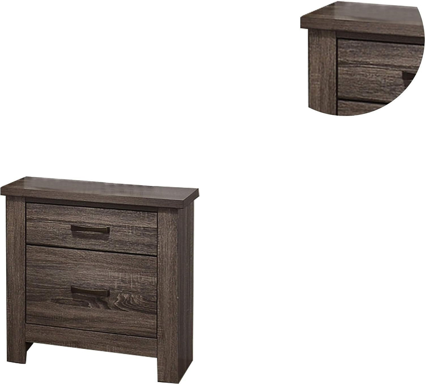 Sato Solidwood Nightstand - Natural