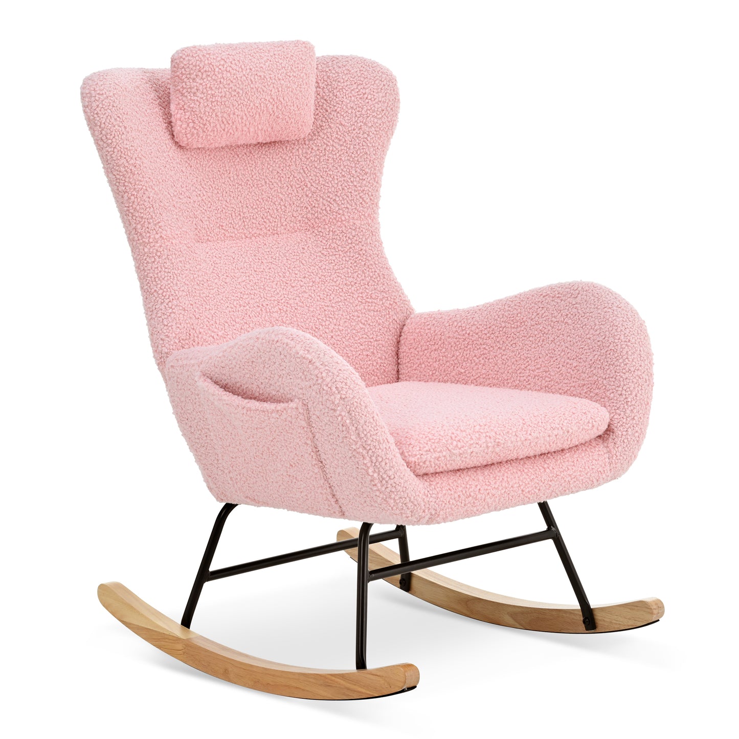 Anton Rocking Chair - Pink