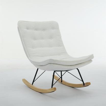 Lazy Rocking Chair - White