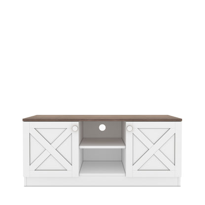 Costal TV Stand - White