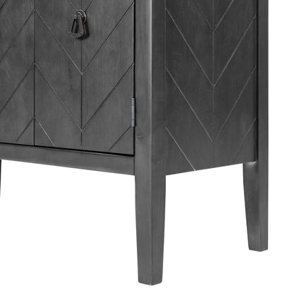 Delena Accent Storage Cabinet - Gray