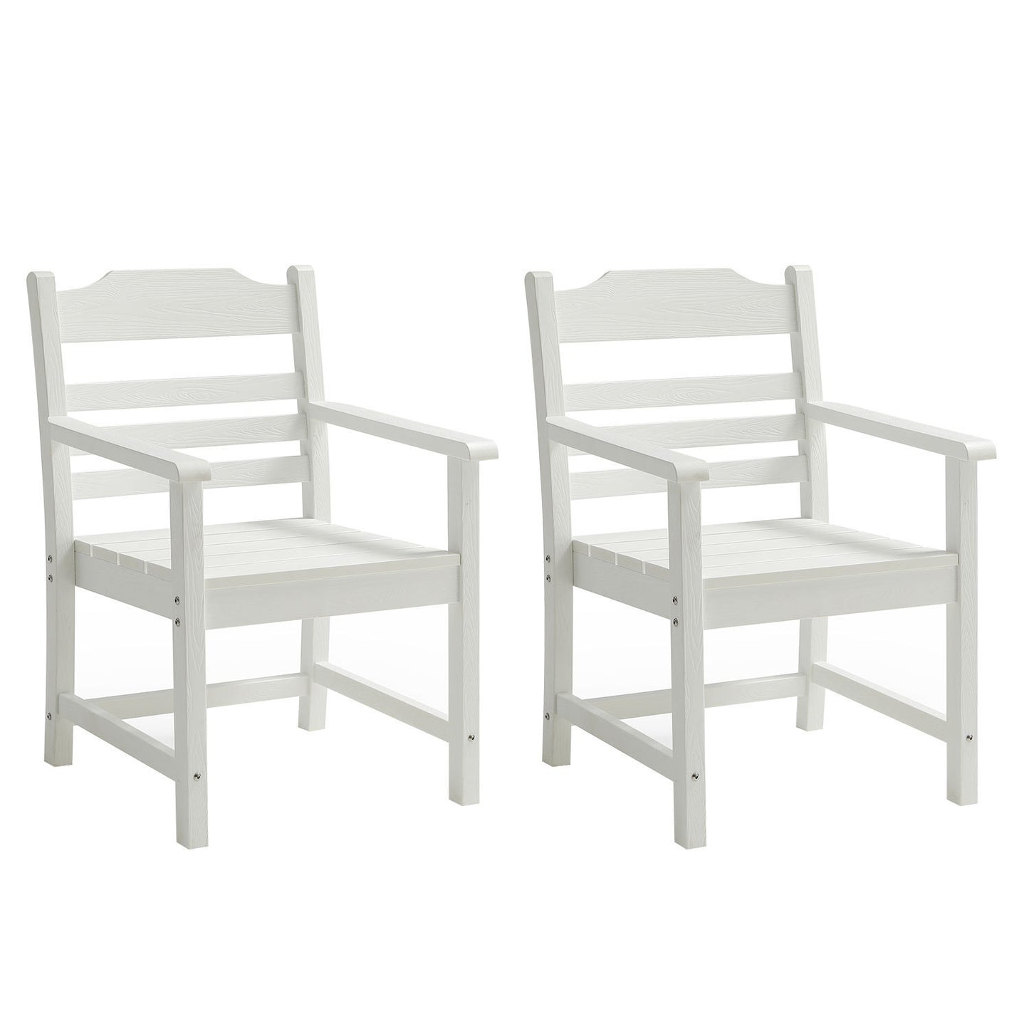 Erna Patio Dining Chair (Set of 2) - White