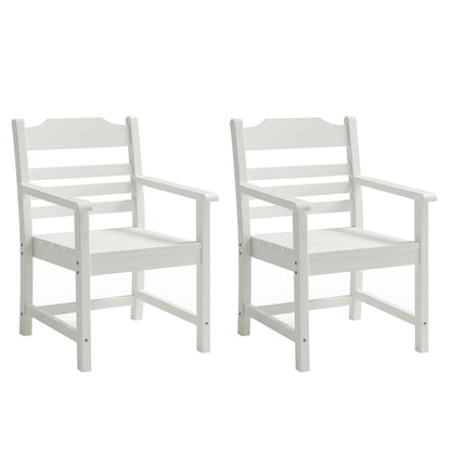 Erna Patio Dining Chair (Set of 2) - White