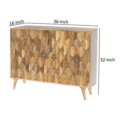 Honeycomb Handcrafted Accent Cabinet