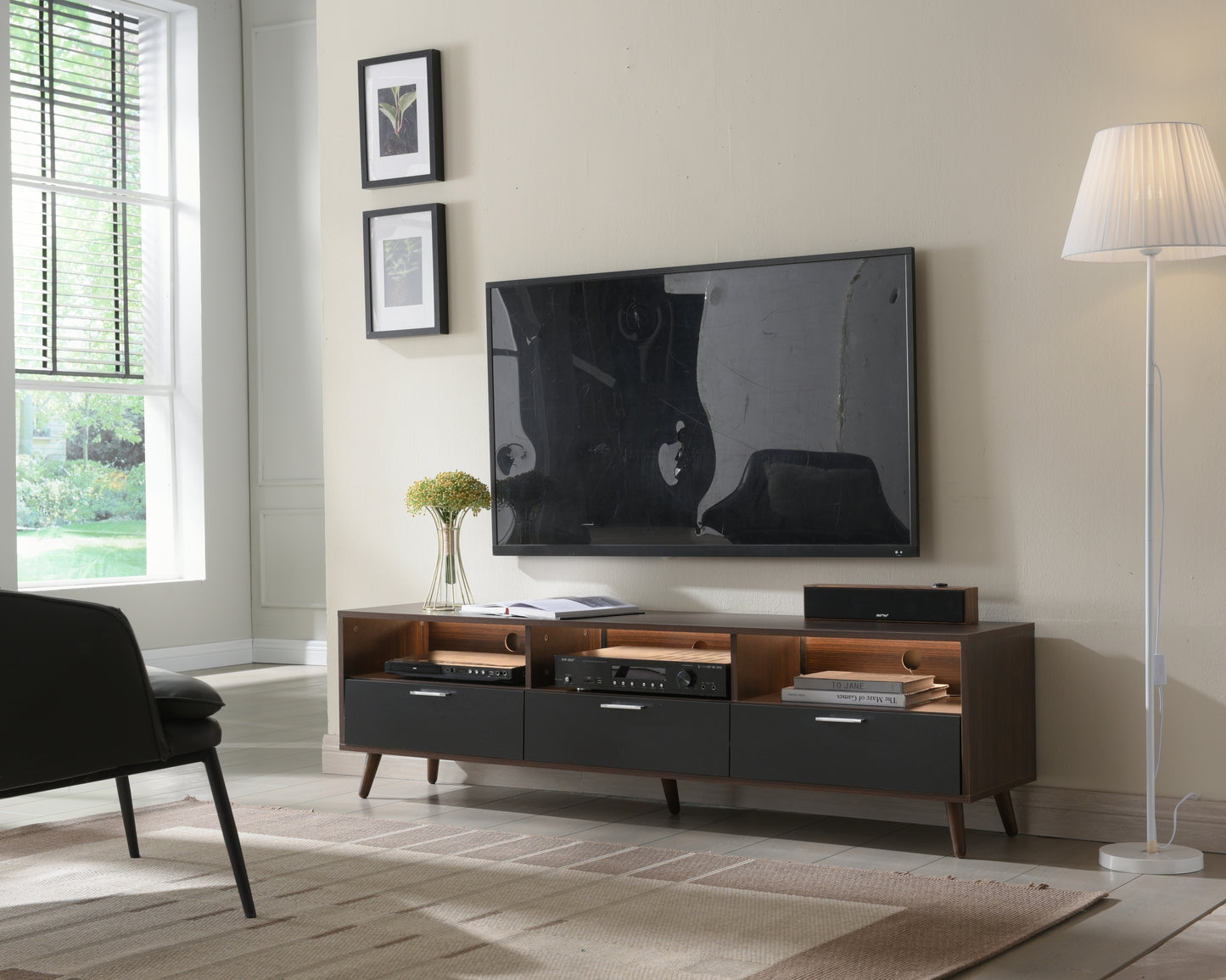 Vox LED TV Stand Media Console