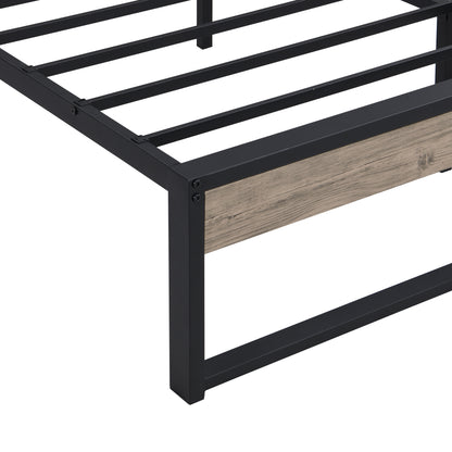 Namco Queen Size Metal Bed Frame - Black