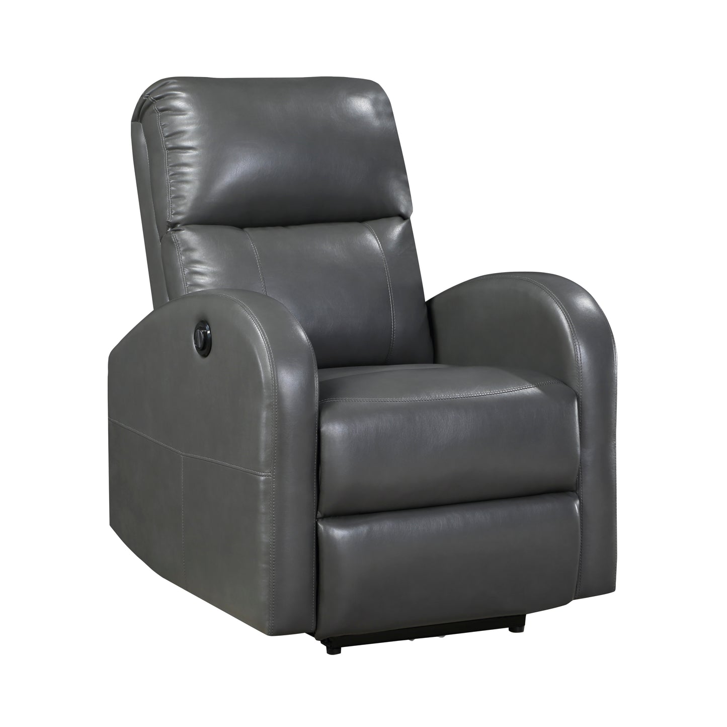 Molina Faux Leather Power Reclining Chair - Gray