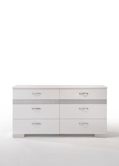 Glossy White  Dresser