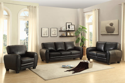 Retro Loveseat - Black