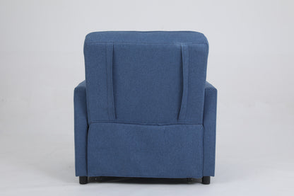 Sleeper Chair 3-in-1 Convertible - Navy Blue