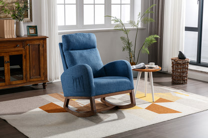 Frazer Rocking Chair - Blue