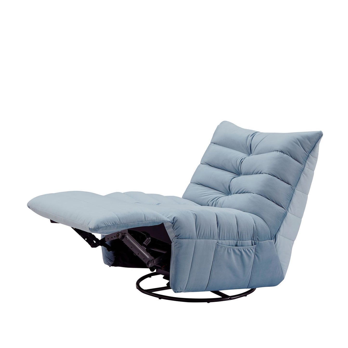 Seraphina  Rotatable Recliner Chair - Blue