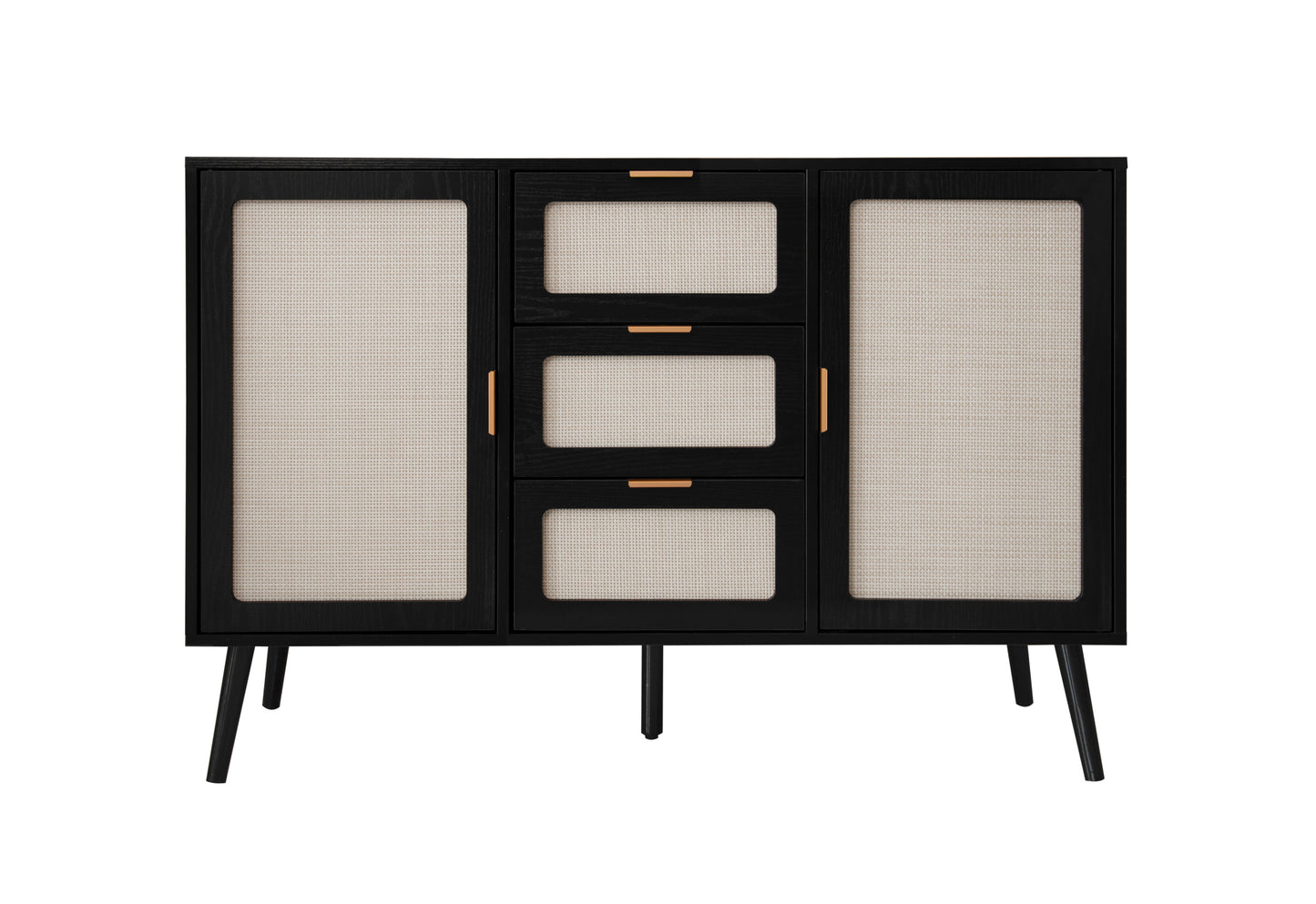 Keith Accent Storage Cabinet - Black