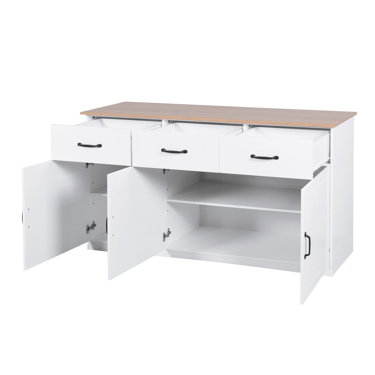 Preston Sideboard Cabinet - White