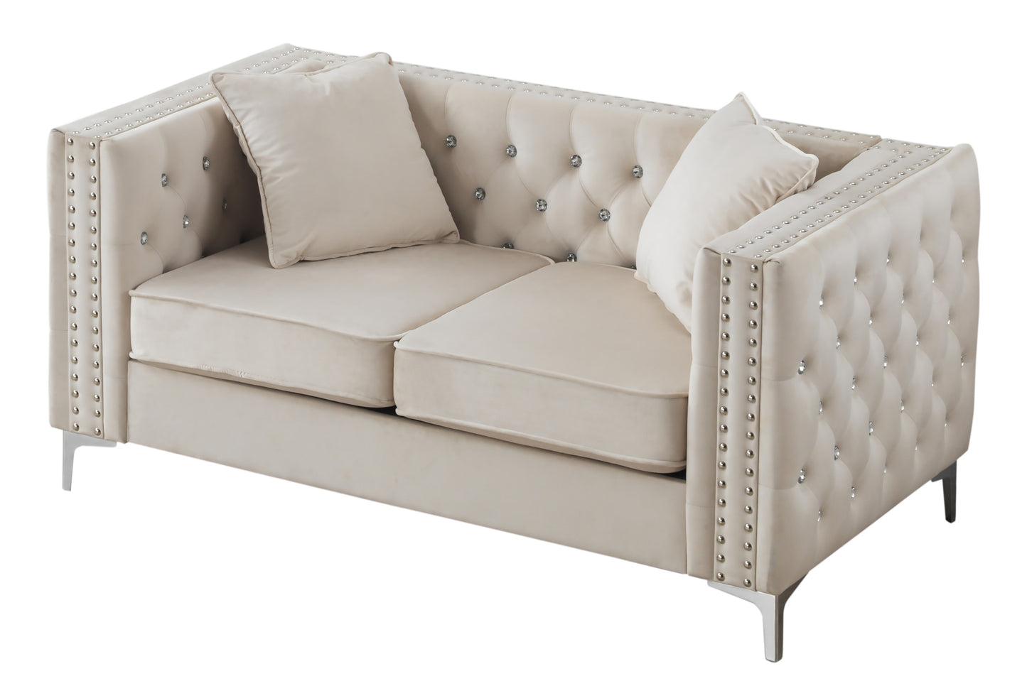 Glory Loveseat - Ivory