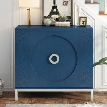 Gato Accent Storage Cabinet - Navy