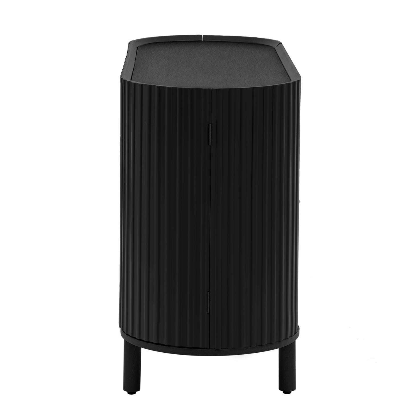 U Storage Sideboard Cabinet - Black