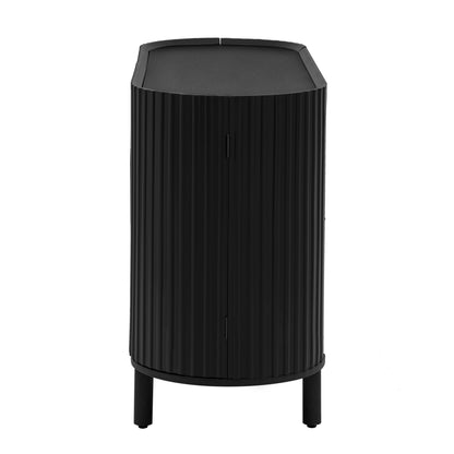 U Storage Sideboard Cabinet - Black