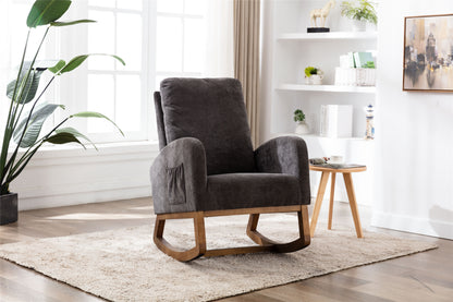 Frazer Rocking Chair - Gray