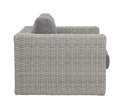 Lomax Outdoor Swivel Chair - Light Gray