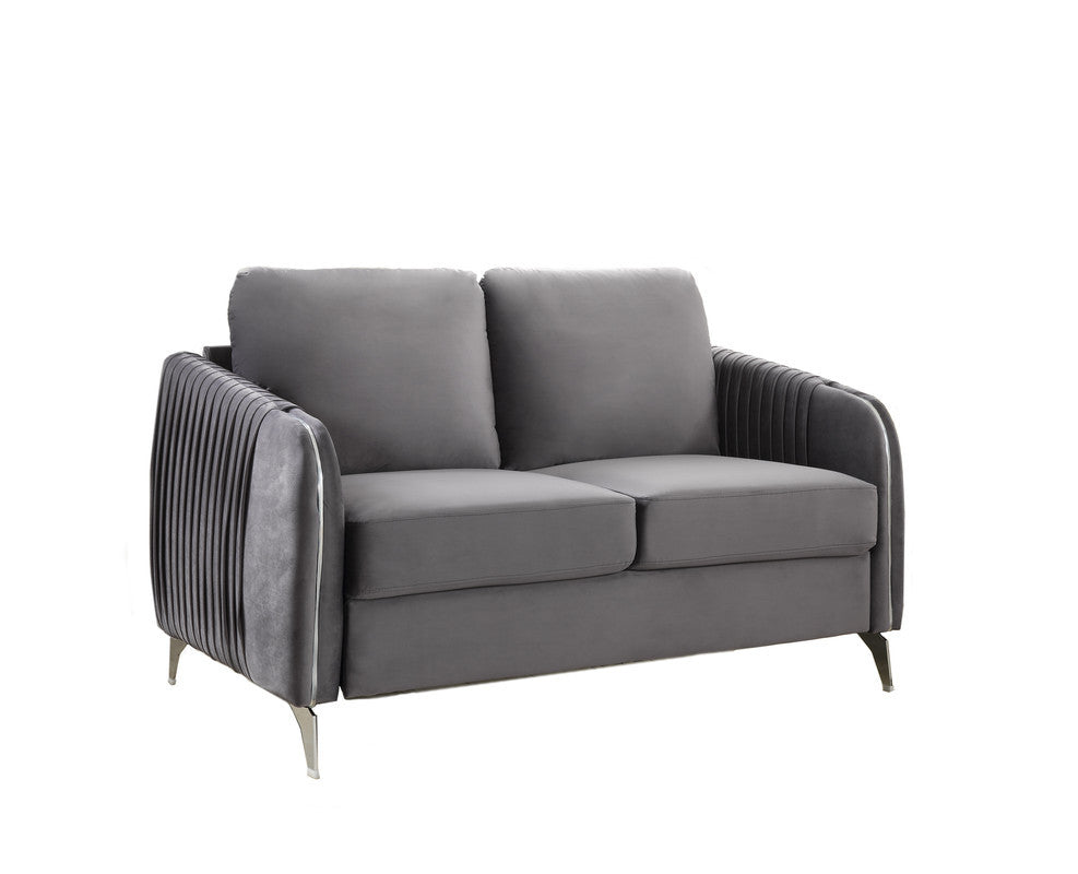 Hathaway Loveseat Couch - Gray