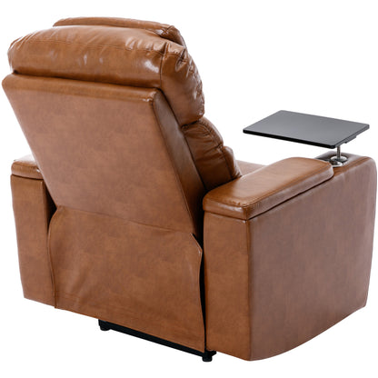 Orbit Power Motion Recliner -  Light Brown