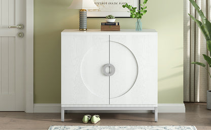 Gato Accent Storage Cabinet - White