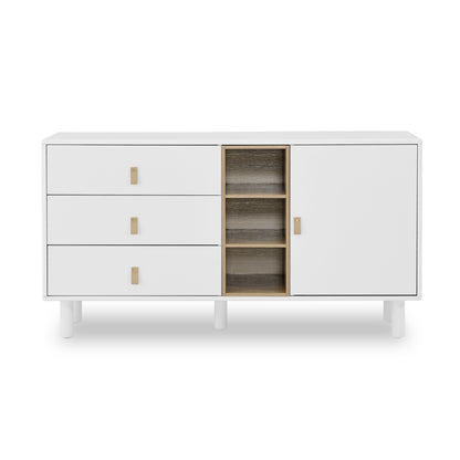 Haru Storage Wooden Cabinet - White