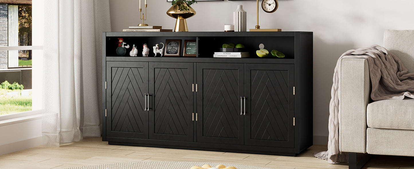 Bai Sideboard Buffet - Black