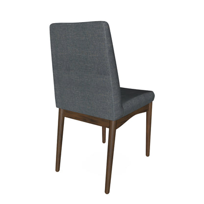 Bertha Padded Fabric Seat Dining Chairs (Set of 2)