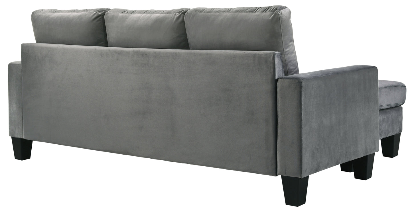 Jessica Sofa Chaise - Gray