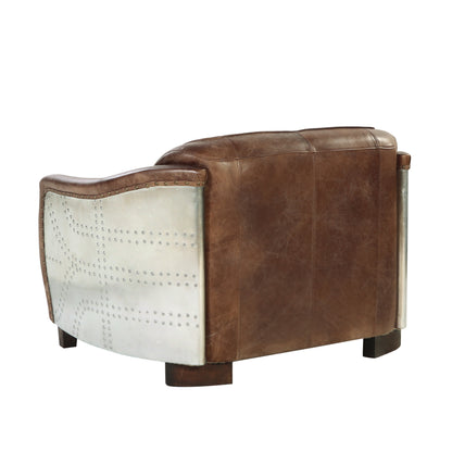 Brancaster Grain Leather Loveseat