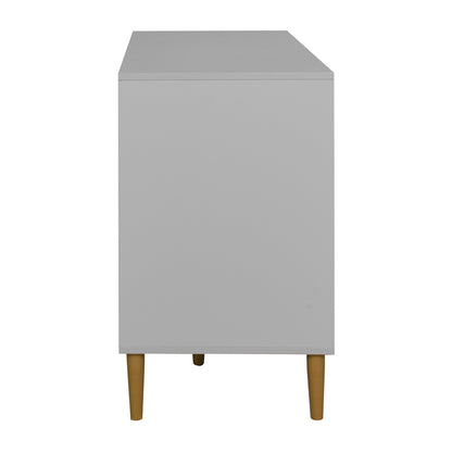 Awa Accent Cabinet with 3 Door - Gray