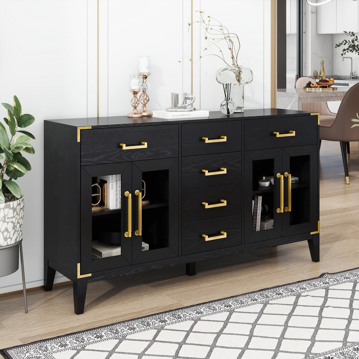 Koch Sideboard Buffet - Black