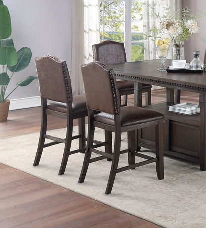 Mark Counter Height Dining Side Chair (Set of 2) - Espresso