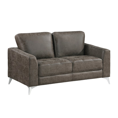 Ayala Loveseat - Brown