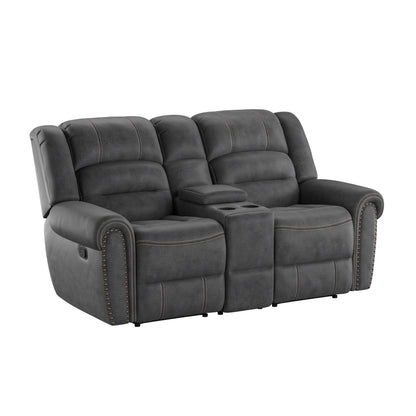 Ferrar Reclining Console Loveseat