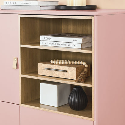 Giga Storage Wooden Cabinet - Pink